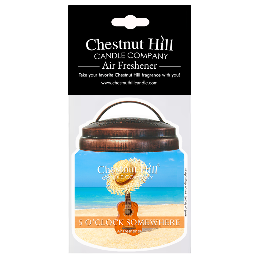 5 O'Clock Somewhere Car Air Freshener – Long Lasting – Summer Fragrance – Tropical Pineapple and Mango