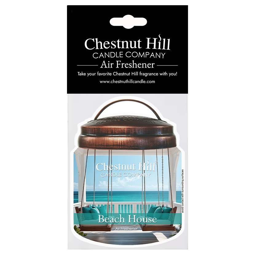 Beach House Car Air Freshener – Long Lasting – Coconut and Passionfruit Scented – Summer Fragrance