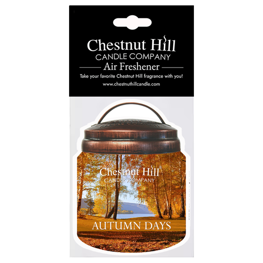 Autumn Days Car Air Freshener – Long Lasting – Fall Fragrance