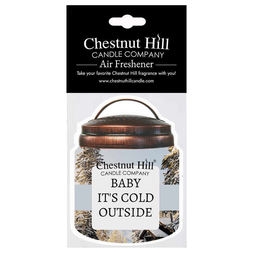 Baby it's Cold Outside Car Air Freshener – Long Lasting – Holiday Fragrance