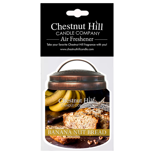 Banana Nut Bread Car Air Freshener – Long Lasting – Fall Fragrance