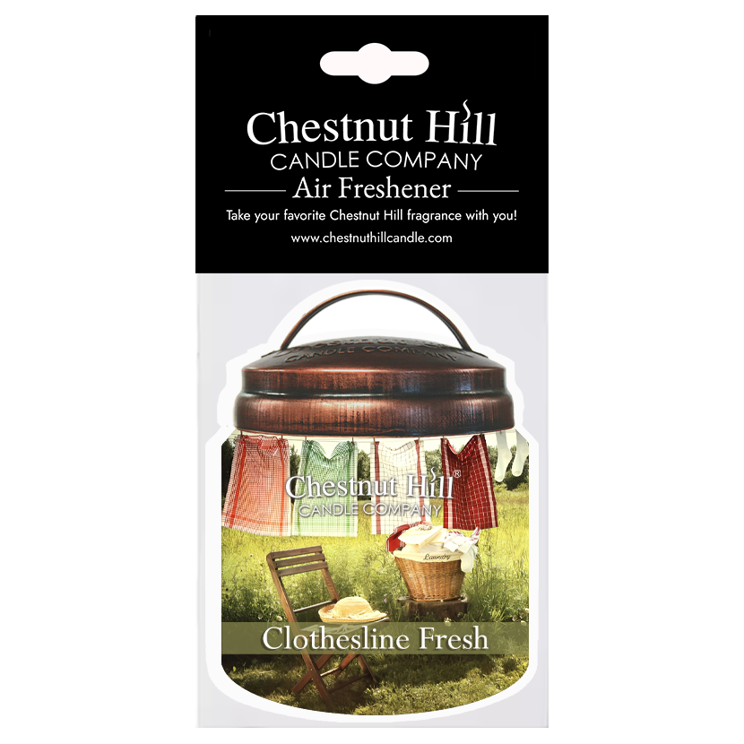Clothesline Fresh Car Air Freshener – Long Lasting – Everyday Spring Fragrance