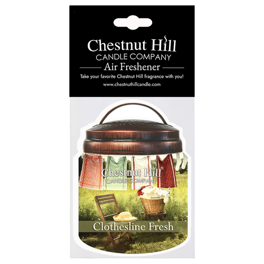 Clothesline Fresh Car Air Freshener – Long Lasting – Everyday Spring Fragrance