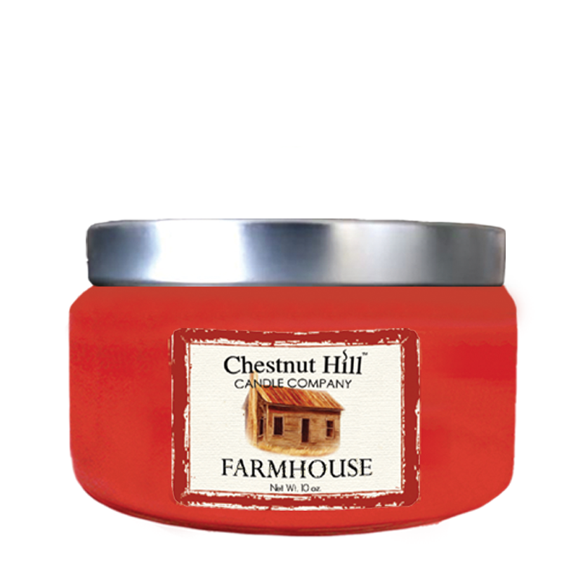 Farmhouse 10 oz silver lid