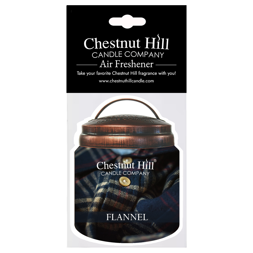 Flannel Car Air Freshener – Long Lasting – Fall Fragrance