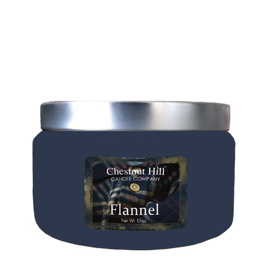 Flannel 10 oz silver lid