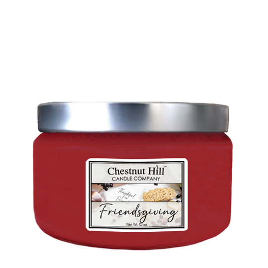 Friendsgiving 10 oz silver lid