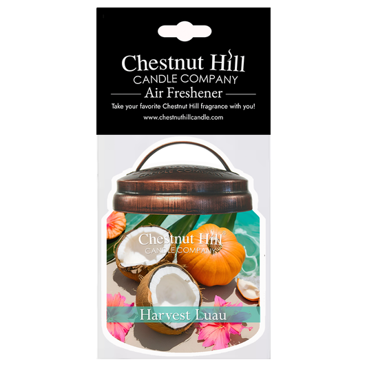 Harvest Luau Car Air Freshener – Long Lasting – Fall Fragrance