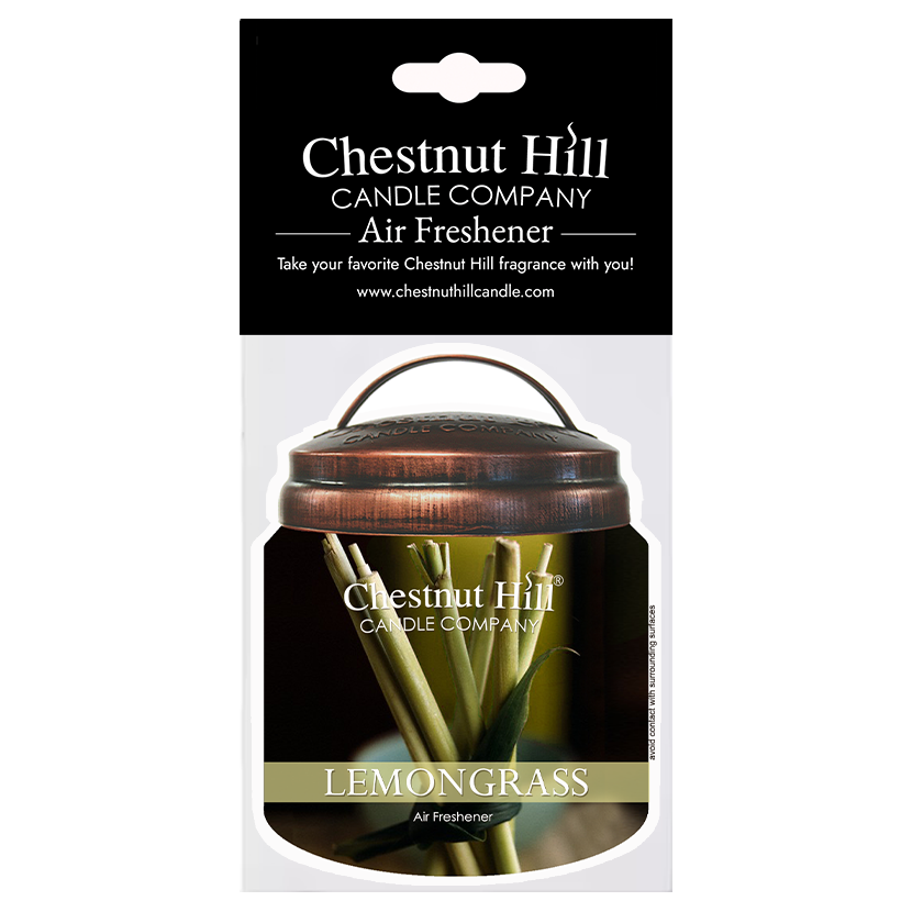 Lemongrass Car Air Freshener – Long Lasting – Made with Essential Oil