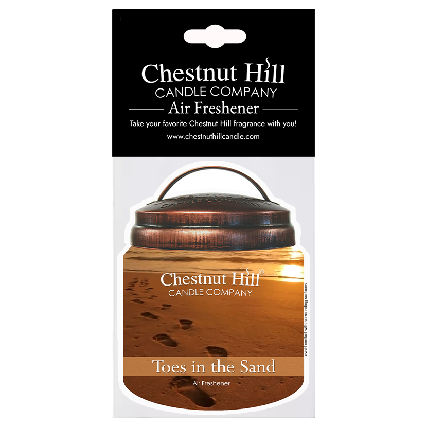 Toes in the Sand Car Air Freshener – Long Lasting – Melon and Citrus Scented – Summer Fragrance