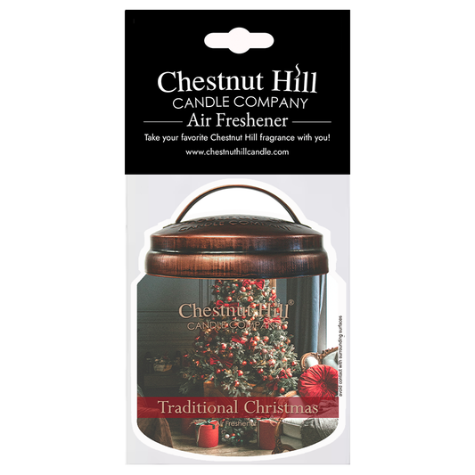 Traditional Christmas Car Air Freshener – Long Lasting – Holiday Fragrance