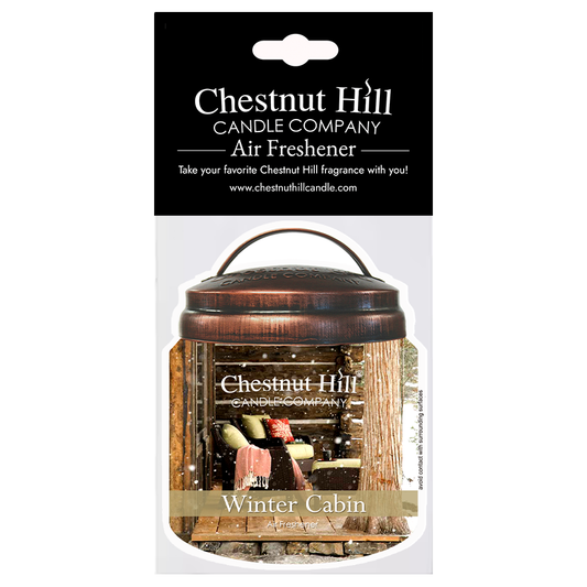 Winter Cabin Car Air Freshener – Long Lasting – Holiday Fragrance